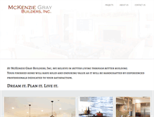 Tablet Screenshot of mckenziegray.com